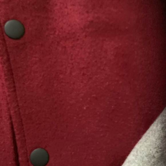 jacket , NWT burgundy , black and grey color . - Picture 13 of 16